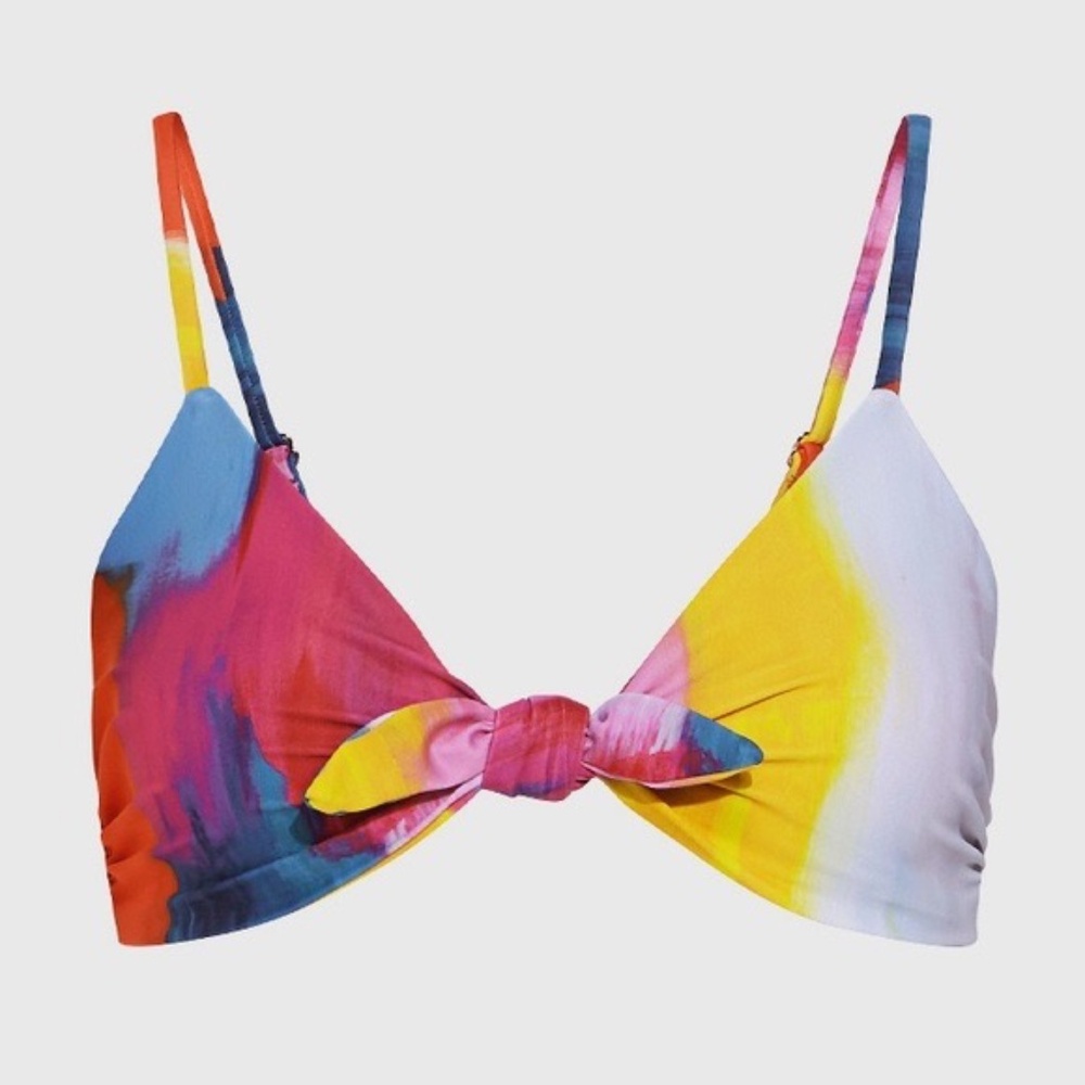 Mara Hoffman Clara Multicolor Two Piece Bikini set